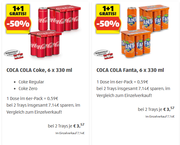 ''-50 % Wochenende'': Mega-Angebote bei Hofer