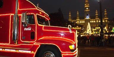 Der Cola-Truck kommt jetzt nach Wien!