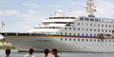 Deutsches Luxusschiff wird evakuiert