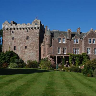 Tantallon Castle, North Berwick, Schottland 