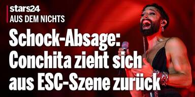 ESC-Schock-Absage: Conchita zieht sich von Wettbewerb zurück