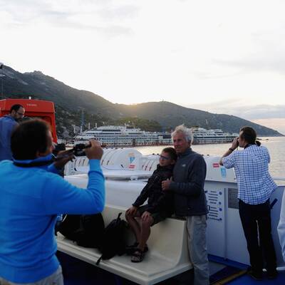 Costa Concordia schwimmt wieder