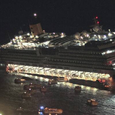 Costa Concordia: Der Moment, als die Überlebenden fliehen