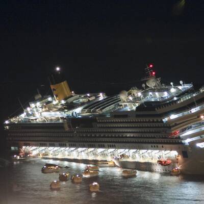 Costa Concordia: Der Moment, als die Überlebenden fliehen