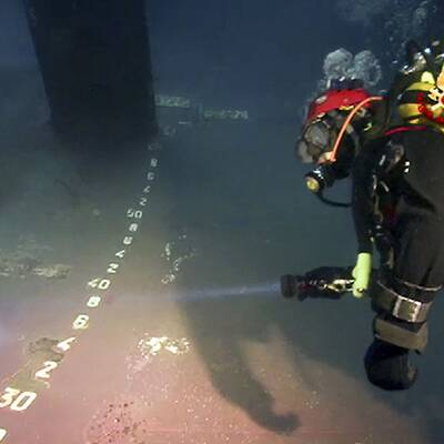 Neue Unterwasseraufnahmen der Concordia