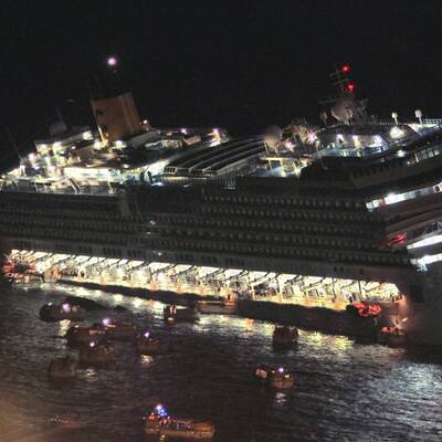 Costa Concordia: Der Moment, als die Überlebenden fliehen