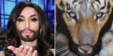 Conchita Wurst WWF Barttiger