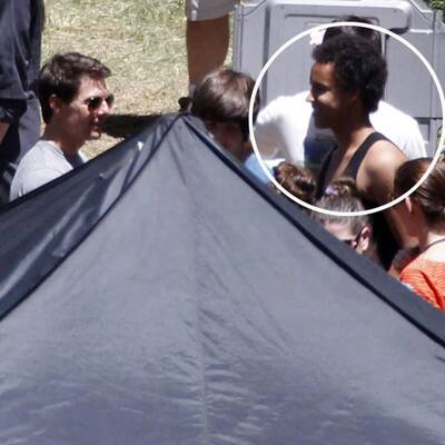 Tom Cruise: Sohn Connor besucht ihn am Set