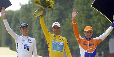 Alberto Contador triumphiert zum 3. Mal