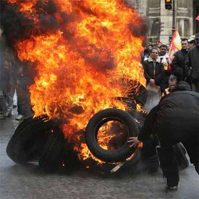 Proteste gegen Conti-Werksschließung