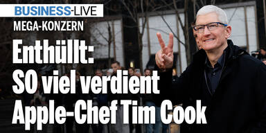 Enthüllt: SO viel verdient Apple-Chef Tim Cook