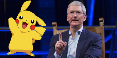 Apple-Chef blamiert sich mit Pokémon Go