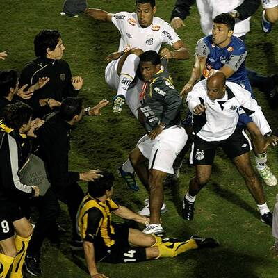 Schlägerei bei der Copa Libertadores