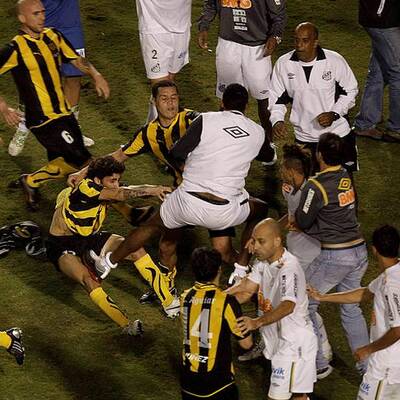 Schlägerei bei der Copa Libertadores