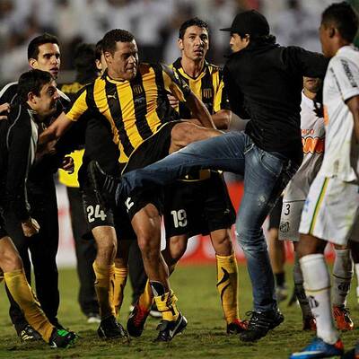 Schlägerei bei der Copa Libertadores