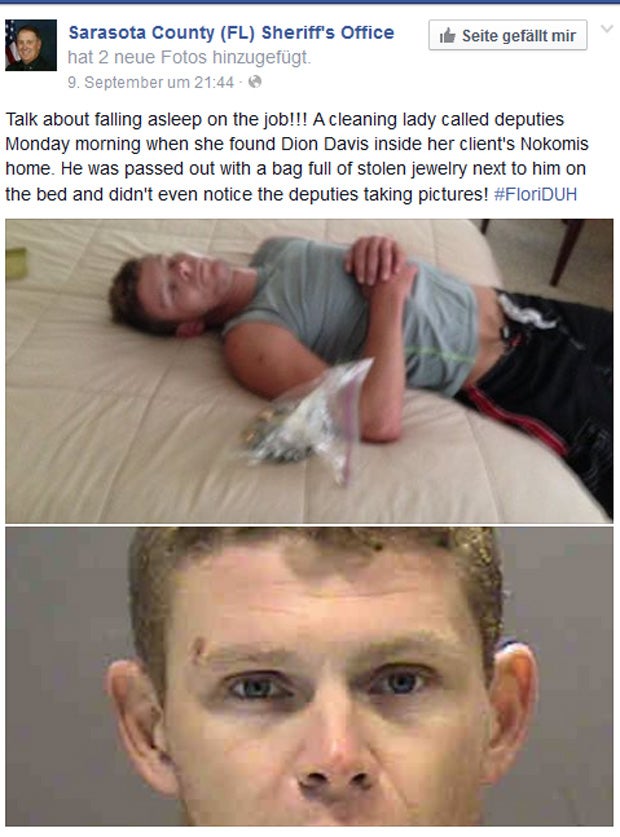 dümmster einbrecher