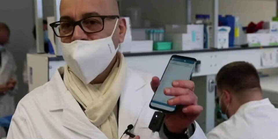 Neuer Corona-Schnelltest per Smartphone vorgestellt