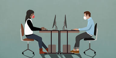 Corona Jobs Illustration