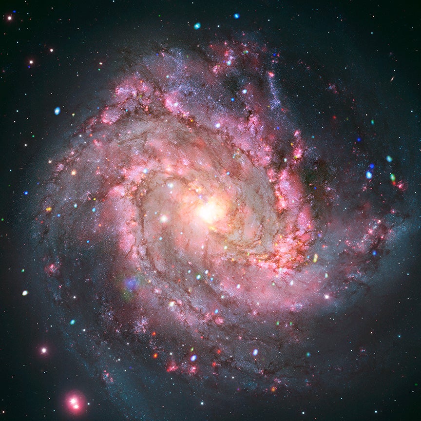 M83 – eine Galaxie, die der Milchstraße ähnelt. 