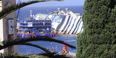 Costa Concordia wird geborgen