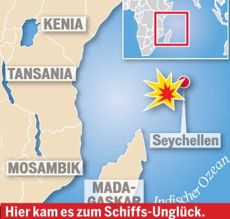 Costa Allegra Grafik