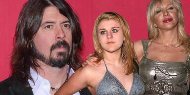 Courtney Love, Dave Grohl