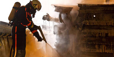 Brand in A1-Tunnel - Ein Toter