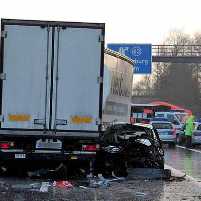 Massencrash bei Cloppenburg 
