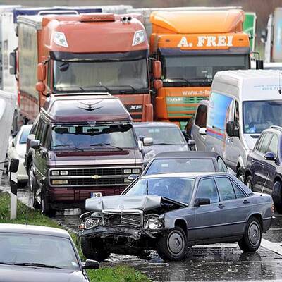 Massencrash bei Cloppenburg 