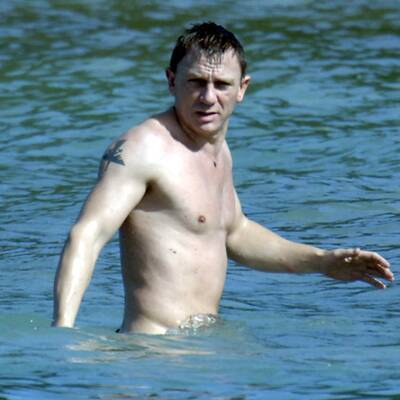 Bond am Strand: Daniel Craig auf St. Barth