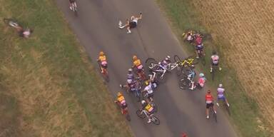 Horrorcrash: Schwerverletzte nach Massensturz