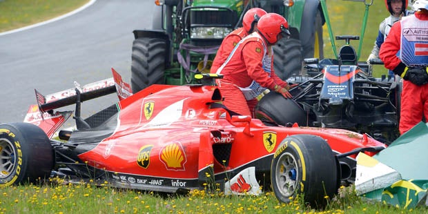 Formel-1: Crash beim Spielberg-Start