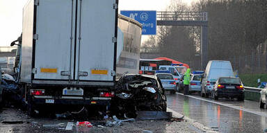 Massencrash bei Cloppenburg