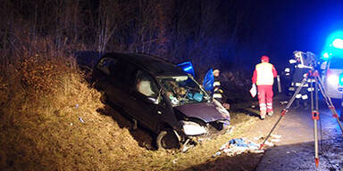 A21: Horror-Crash mit überbesetztem Pkw