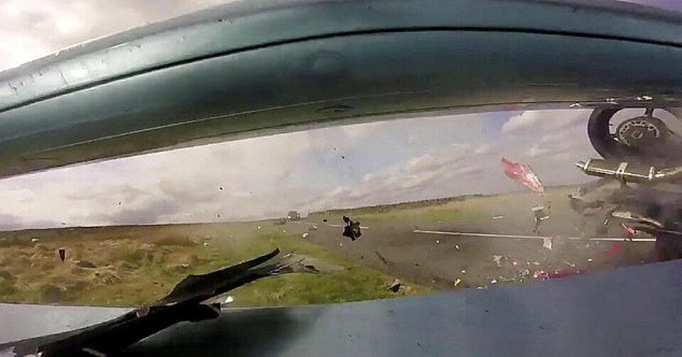 Schock-Video zeigt Biker-Crash mit Auto