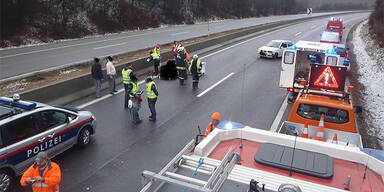A21 nach Crash eine Stunde gesperrt 