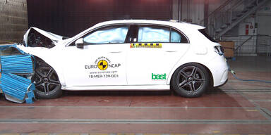 Brennstoffzellen-Auto im Crashtest