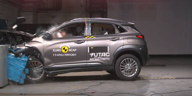 EuroNCAP-Crashtest: Mäßige Ergebnisse