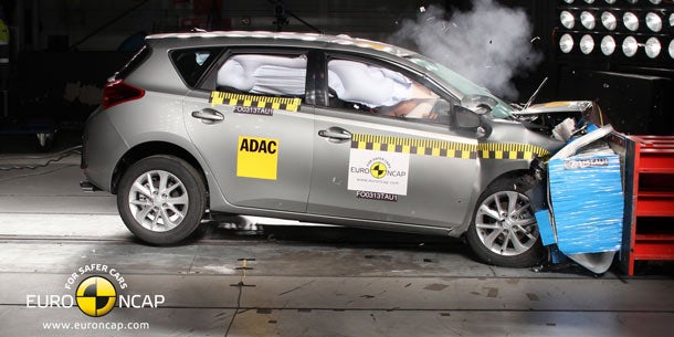Top-Ergebnisse beim EuroNCAP Crashtest