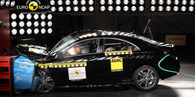 EuroNCAP-Crashtest: 4 Autos überzeugen