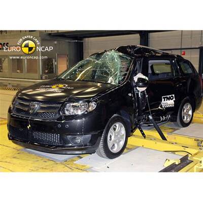 EuroNCAP-Crashtest Dezember 2014