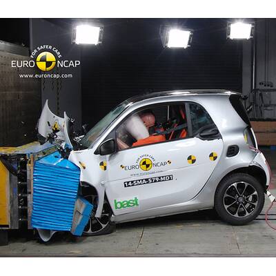 EuroNCAP-Crashtest Dezember 2014