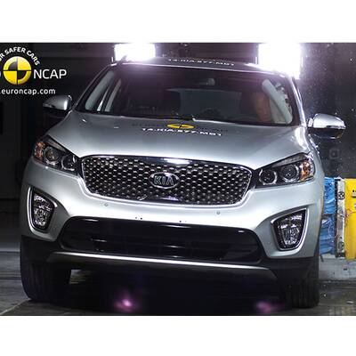 EuroNCAP-Crashtest Dezember 2014