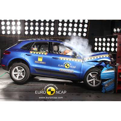 EuroNCAP-Crashtest Dezember 2014