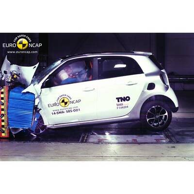 EuroNCAP-Crashtest Dezember 2014