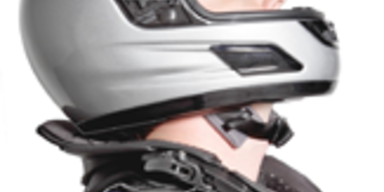 Spektakulärer Motorrad-Crashtest