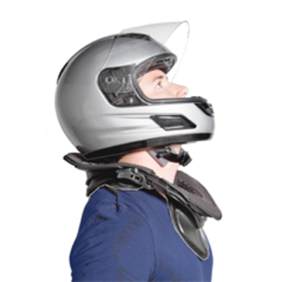 Spektakulärer Motorrad-Crashtest