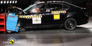 Top-Ergebnisse beim EuroNCAP Crashtest