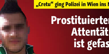Prostituierte angezündet: Cretu gefasst