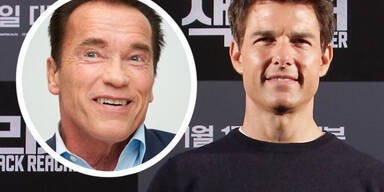 Arnold Schwarzenegger, Tom Cruise